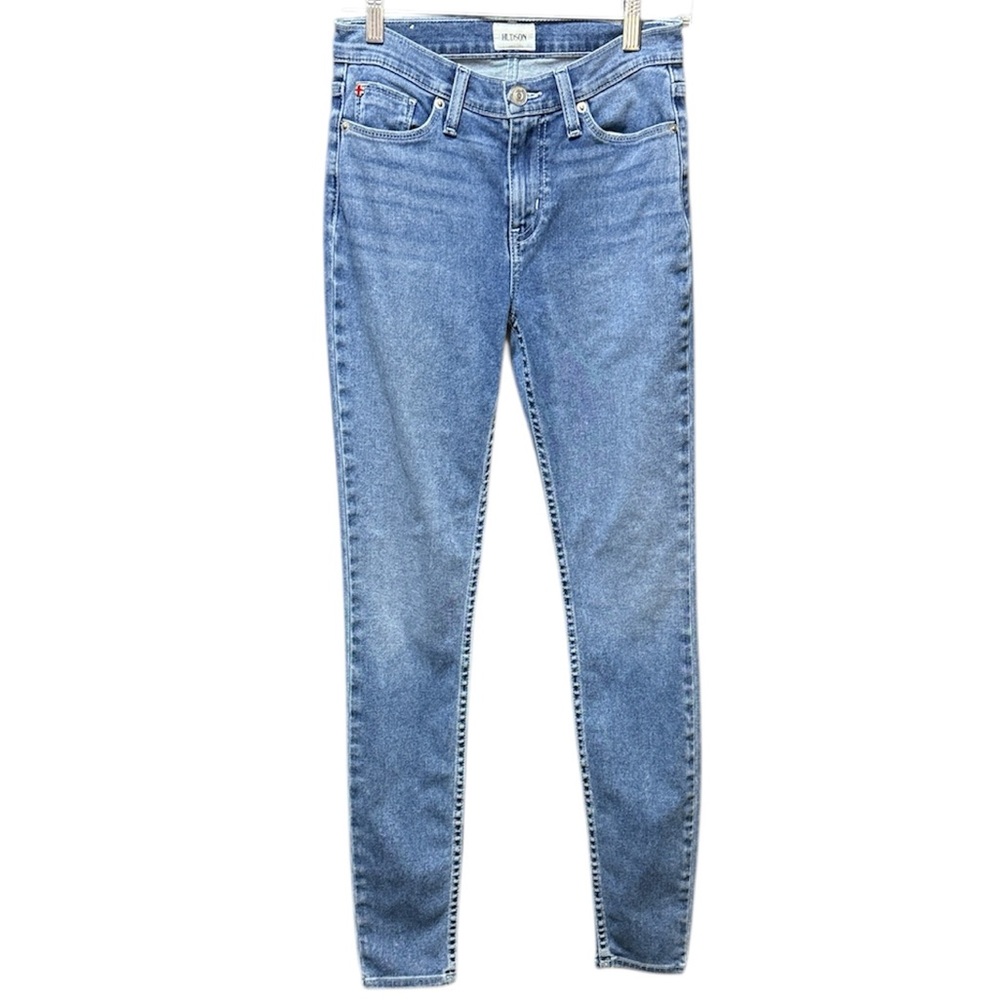 Hudson Women's Classic Blue Skinny Jeans